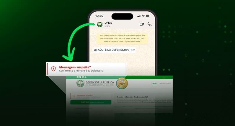 Defensoria Pública de MS lança ferramenta para verificar números de telefone e prevenir golpes