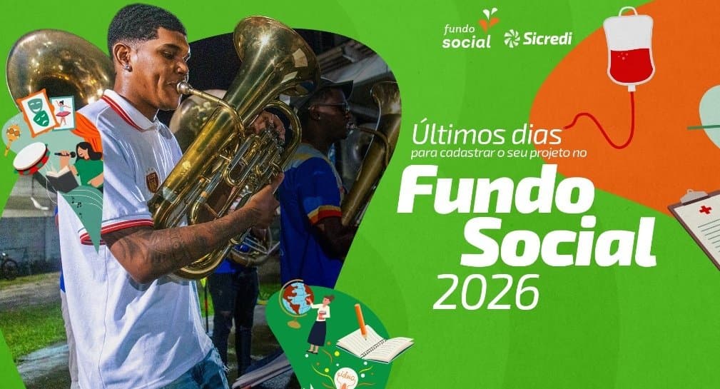 Últimos dias para inscrição no Fundo Social 2026 da Sicredi Centro-Sul MS/BA