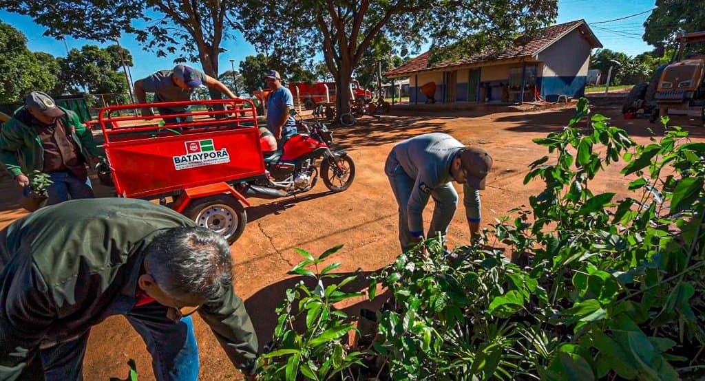 Ações da Semana do Meio Ambiente incentivam coleta seletiva e arborização em Batayporã