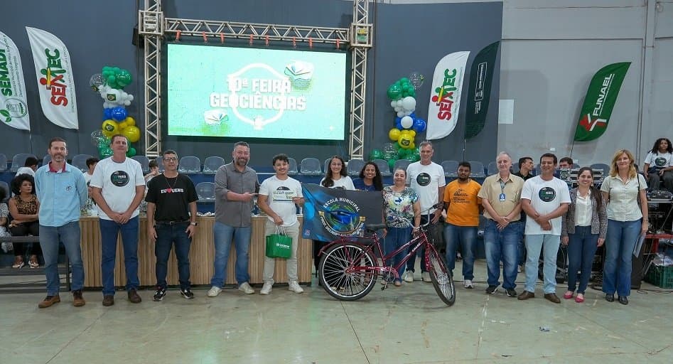 Nova Andradina: premiação da Feira de Geociências evidencia investimento em educação científica