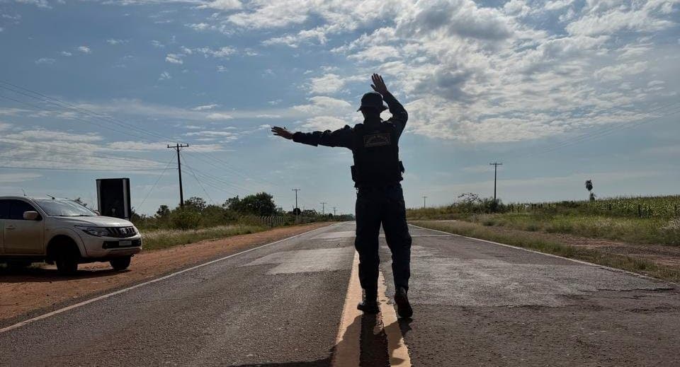 PMR prende motorista por embriaguez ao volante na MS-141, em Angélica