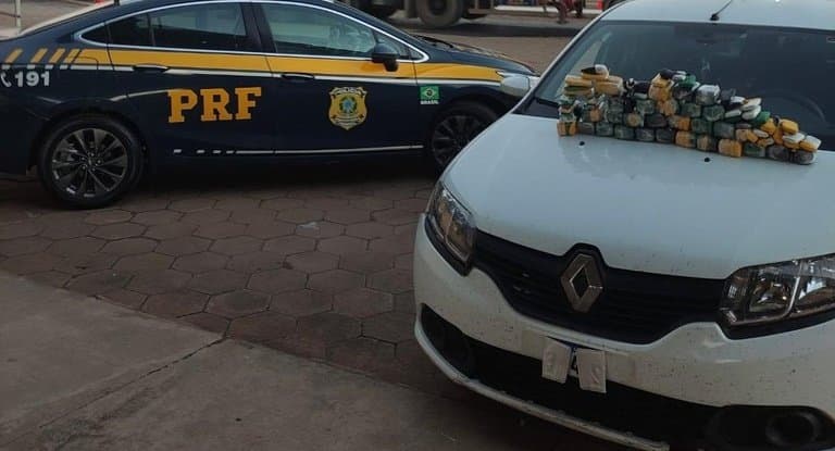 PRF apreende 15 Kg de haxixe em Bataguassu