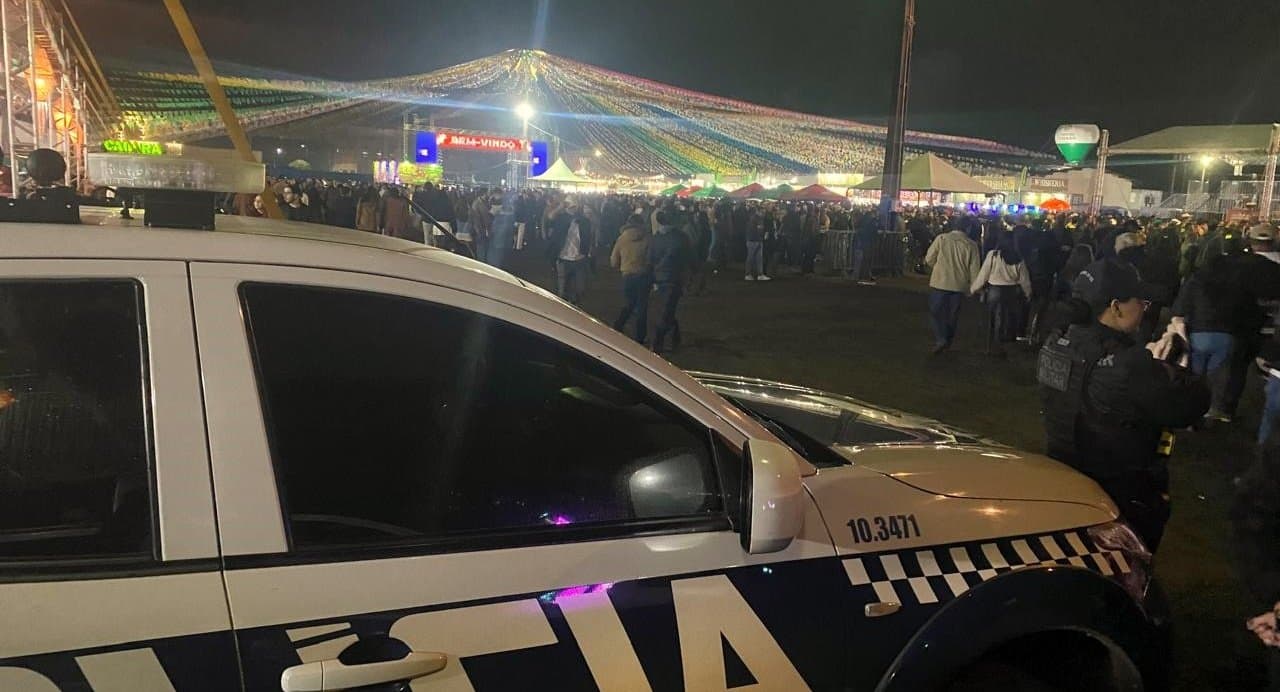 PM realiza policiamento estratégico durante a 45ª Festa do Sereno de Batayporã