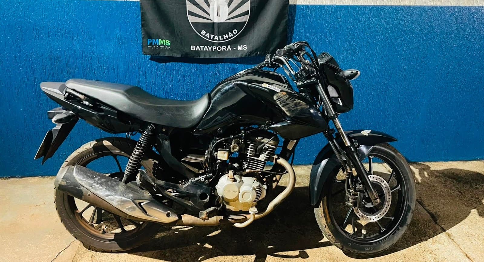 Homem é detido pela Polícia Militar após fuga e direção perigosa pelas ruas de Batayporã