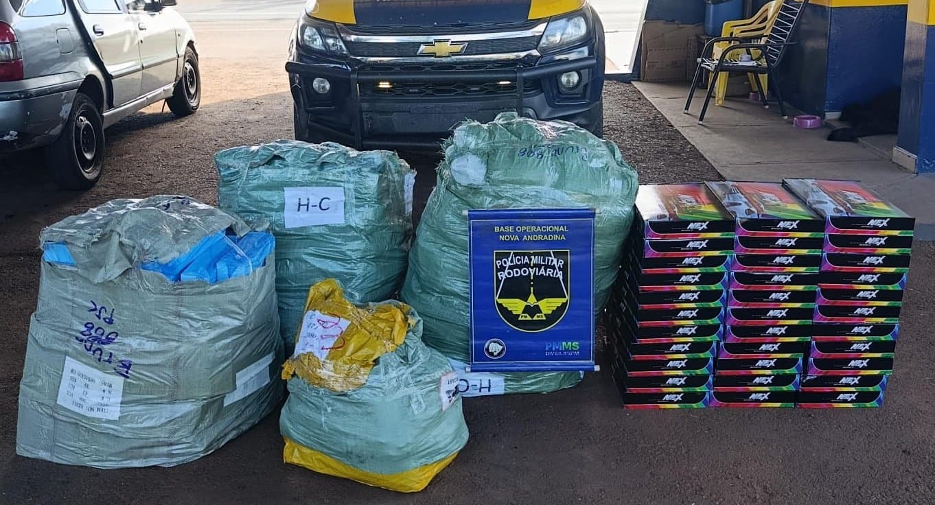 PMR apreende cargas transportadas irregularmente na região de Nova Casa Verde