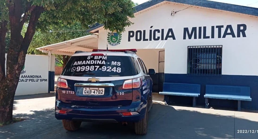 Mandado por violência doméstica é cumprido pela Polícia Militar em distrito de Ivinhema