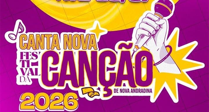 Novo regulamento amplia participação de artistas no Canta Nova 2026