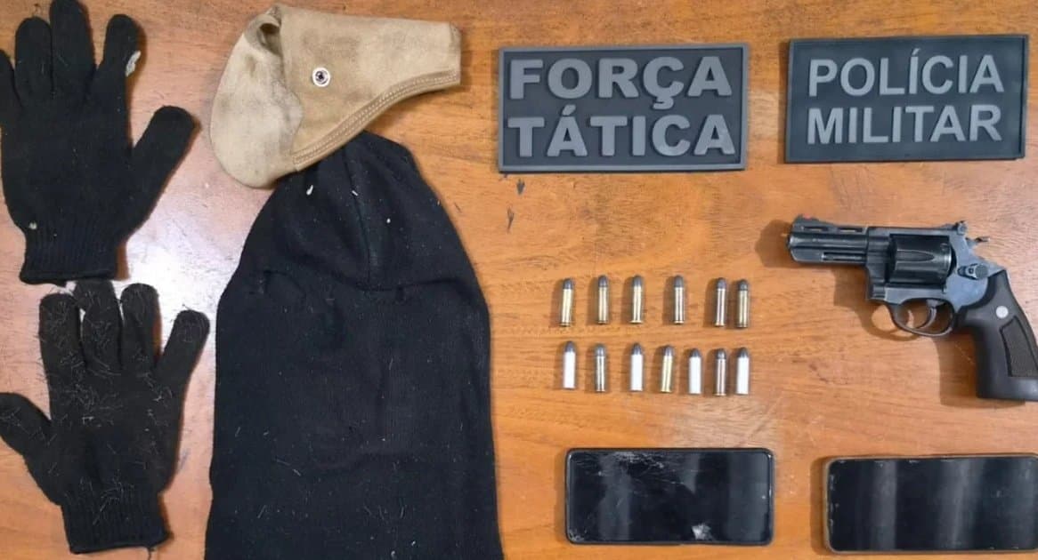 Fuga pela MS-147 termina com dupla presa após tentativa de roubo em Culturama