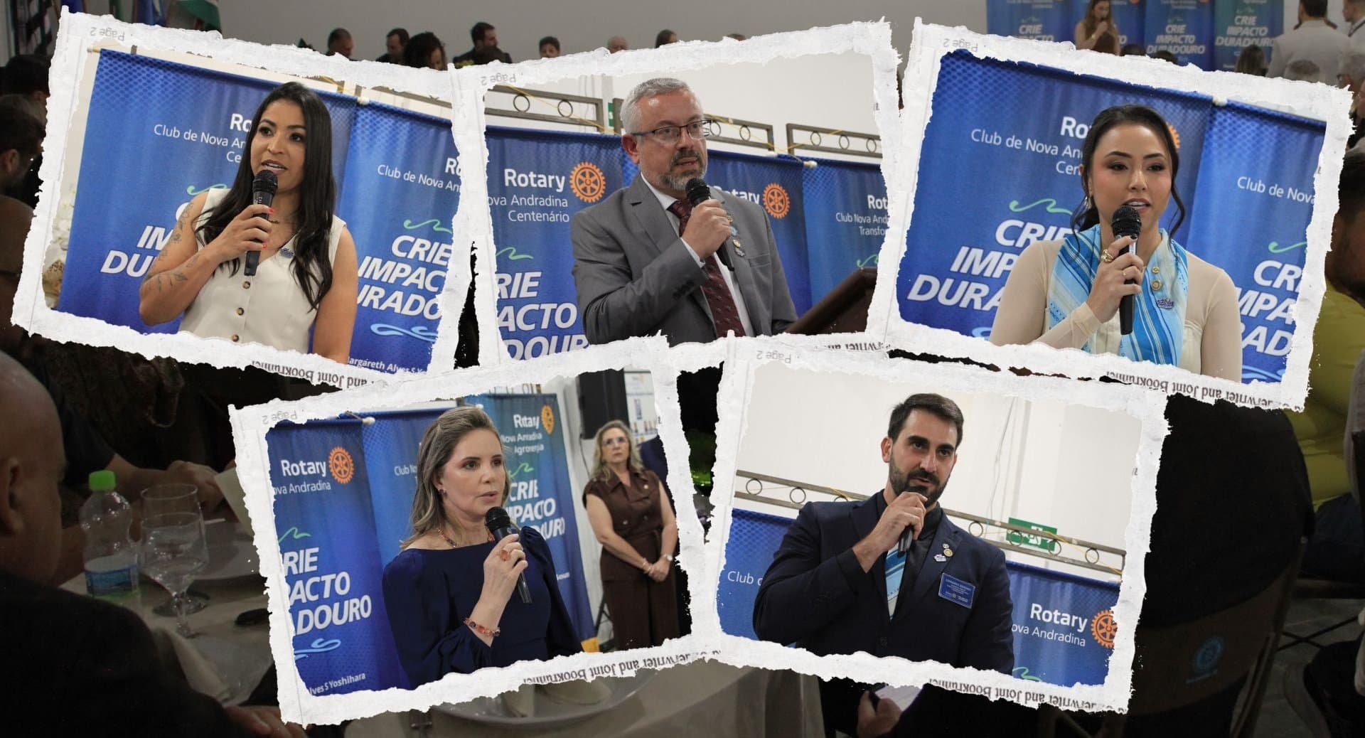 Cerimônia de posse e visita do governador reúne clubes de Rotary em Nova Andradina - Veja todas as fotos!