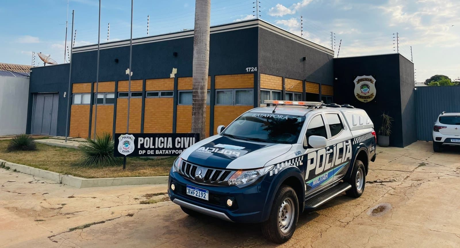 Batayporã: homem de 41 anos é levado à delegacia após denúncia de agressão contra familiar