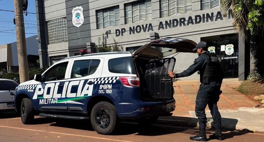 Jovem é detido após arrombar loja de variedades e furtar R$ 600 no centro de Nova Andradina