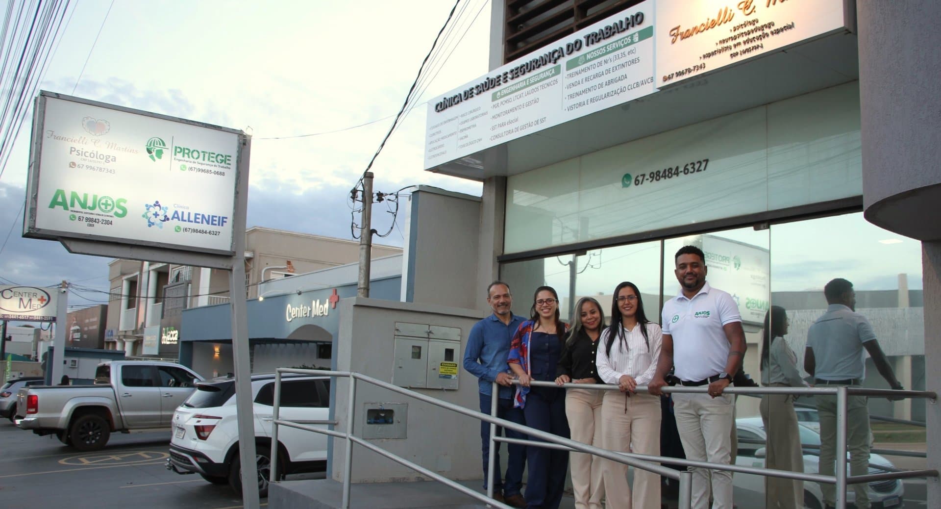 Clínica de Saúde e Segurança do Trabalho é oficialmente inaugurada em Nova Andradina – Veja as fotos!
