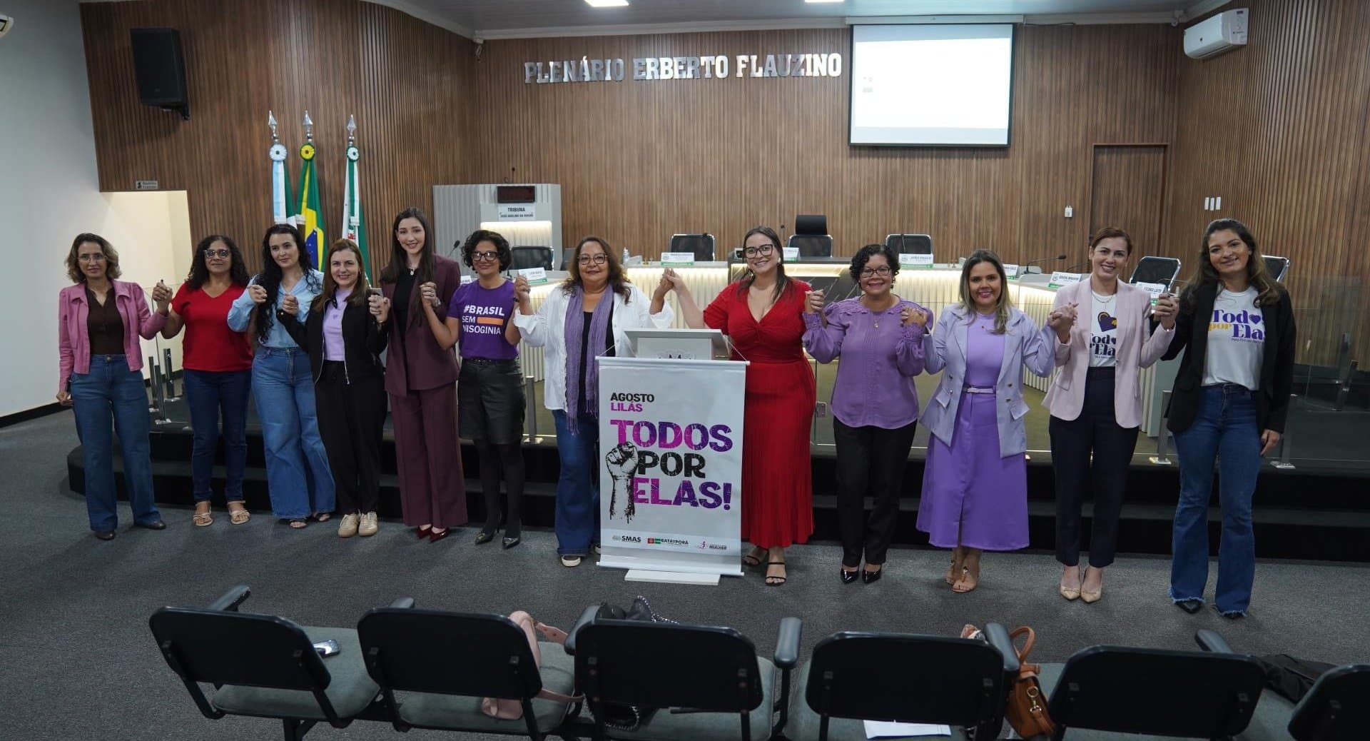 Batayporã abre Agosto Lilás com evento sobre direitos das mulheres e fortalecimento da rede de proteção