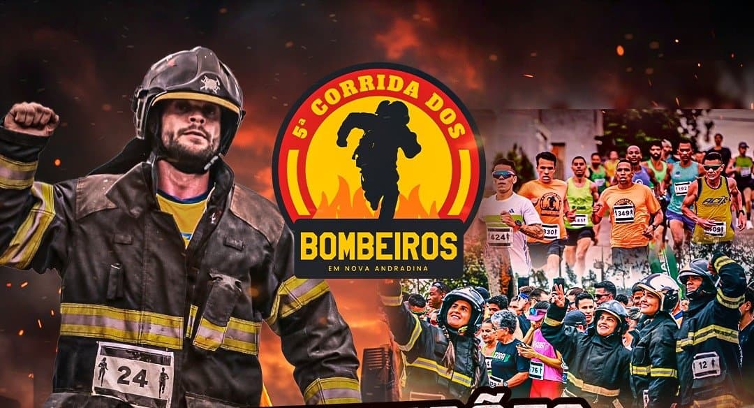 Inscrições para a 5ª Corrida dos Bombeiros em Nova Andradina já estão abertas