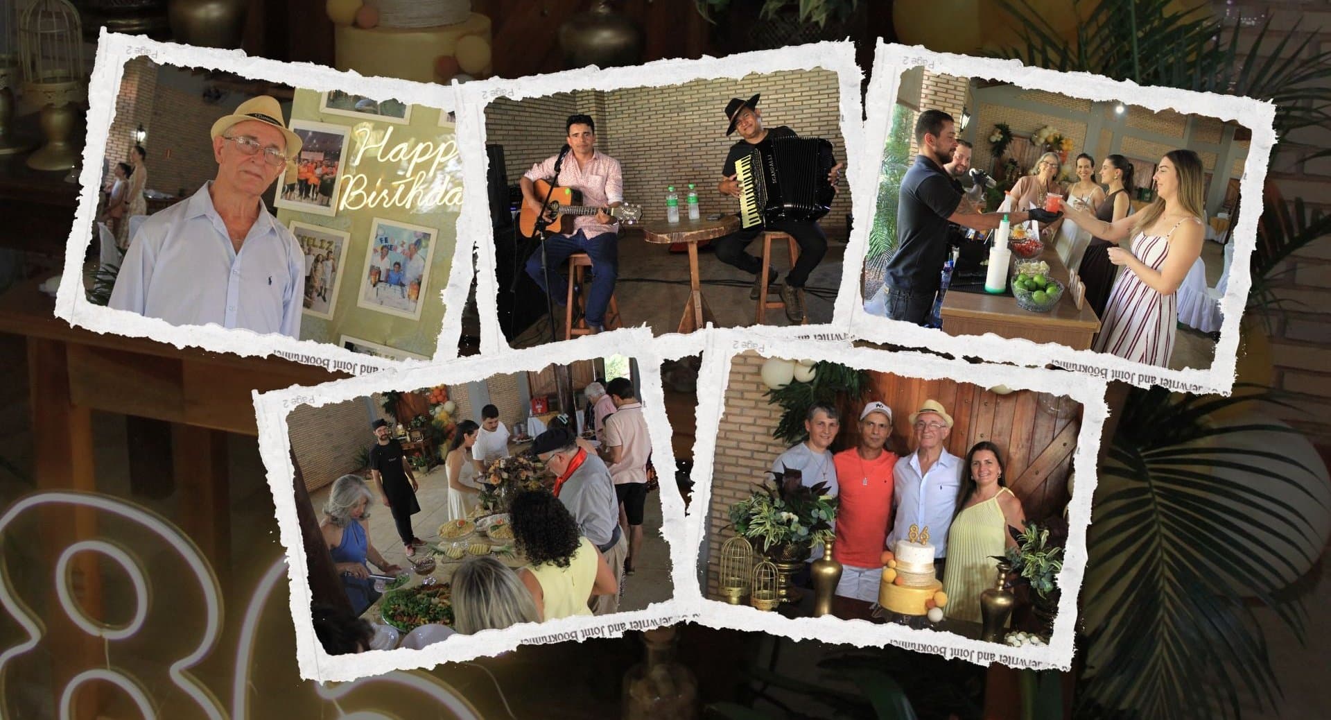 Em Batayporã, familiares e amigos se reúnem para celebrar os 86 anos de Roque Rosa - Veja as fotos!