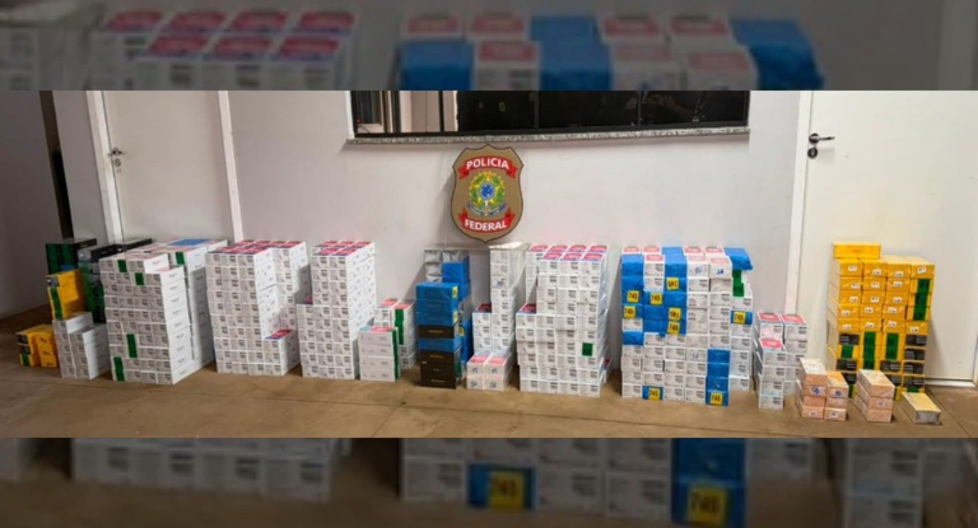 Policial militar lotado no 8º BPM de Nova Andradina é flagrado pela PF com 652 celulares de origem estrangeira