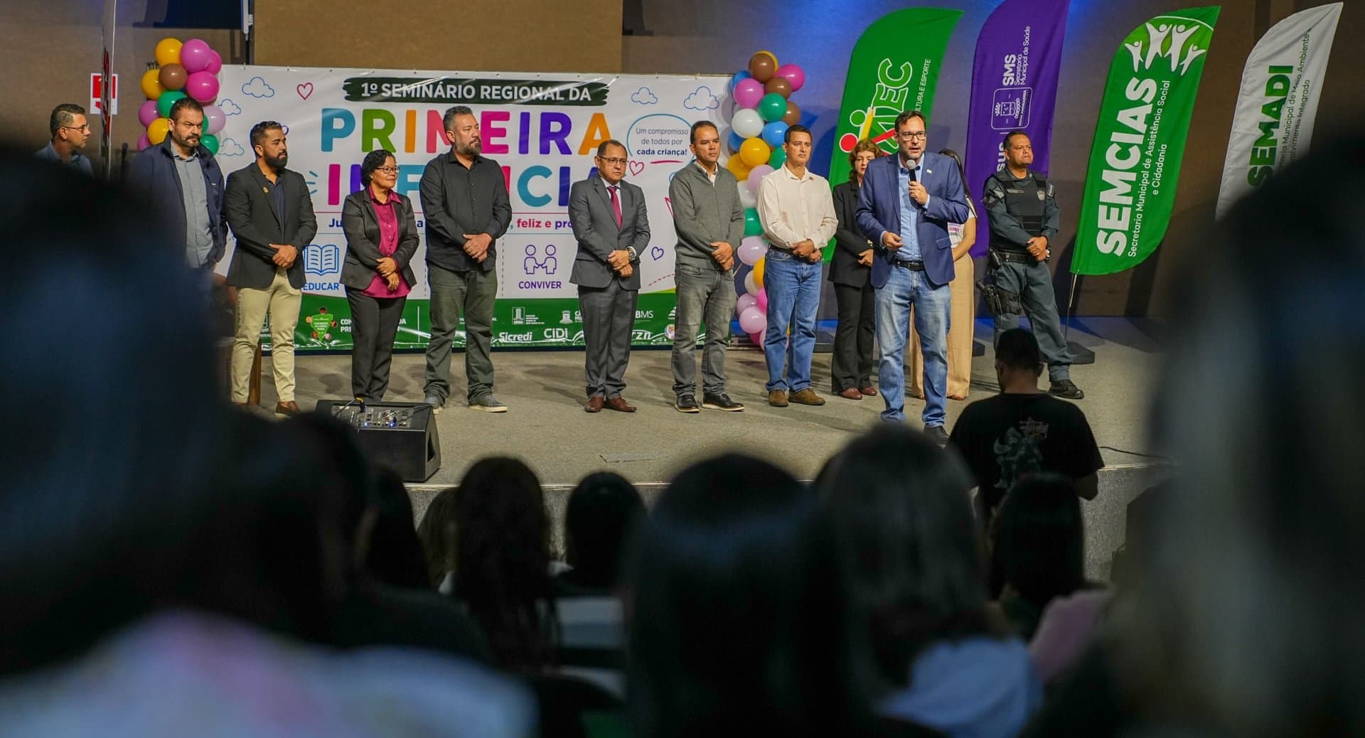 Seminário Regional da Primeira Infância reúne cerca de 500 profissionais em Nova Andradina