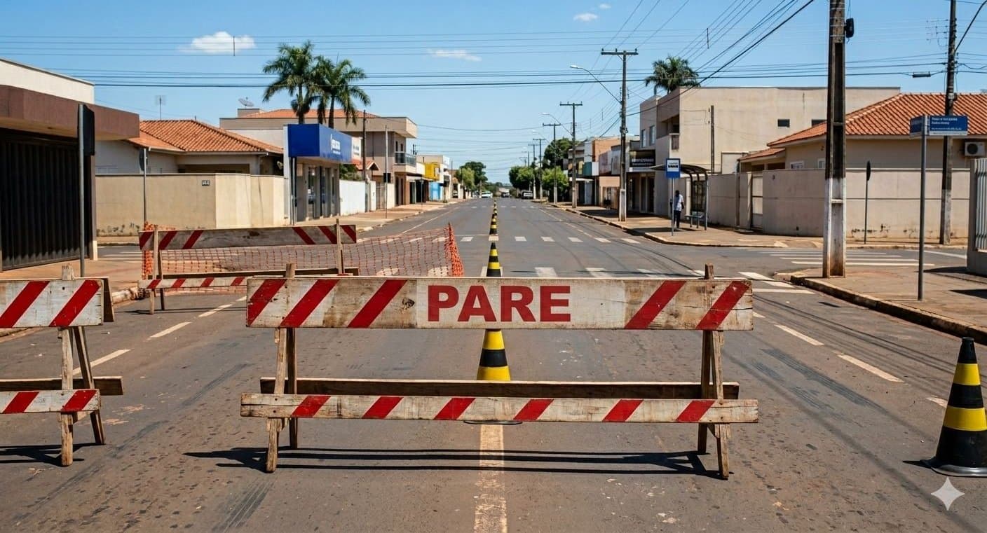 Rua São Vicente de Paulo será interditada de 1º a 4 de setembro para atividades da Semana da Pátria
