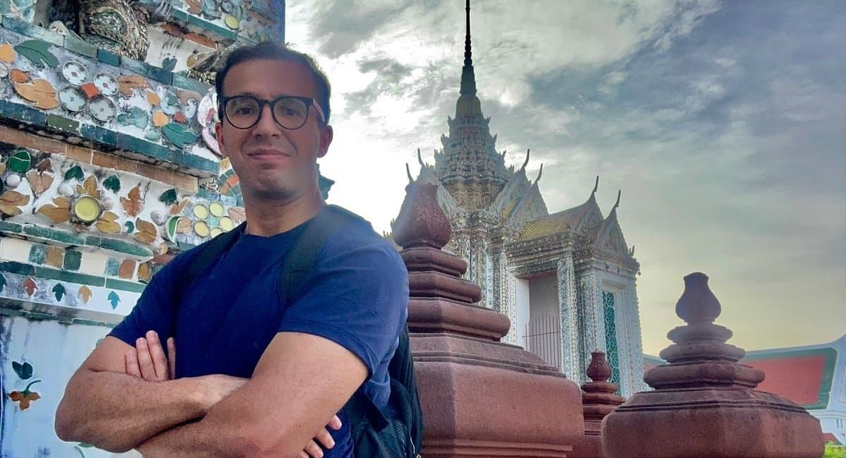 Viajante de Nova Andradina percorre Bangkok no início de projeto pelas 196 capitais