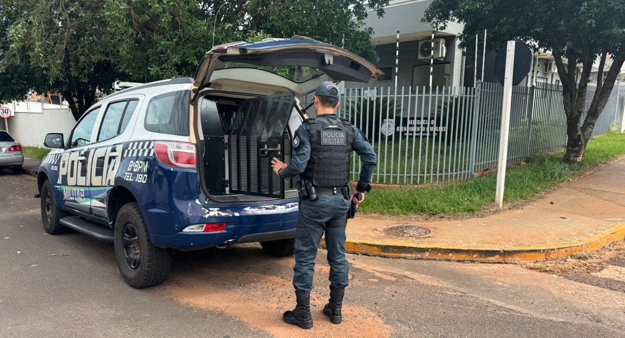 Nova Andradina - Homem é preso por violência doméstica no Bairro São Vicente de Paulo
