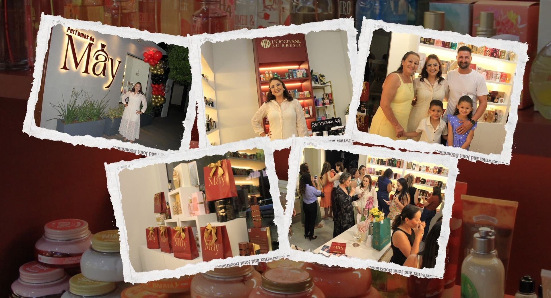 Nova estrutura da Loja Perfumes da May foi inaugurada em Batayporã - Veja as fotos!